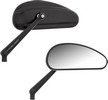 Arlen Ness Mirror Downdraft All Blk Mirrors - Downdraft - All Blac