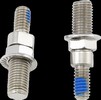 Kuryakyn Mirror Adapters Metric Chrome Adapters Mirror Mounts