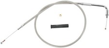 Drag Specialties Idle Cable Stainless Steel 38" Cable Idle Braid 37.9