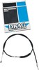 Drag Specialties Clutch Cable High Efficiency Black Vinyl 45" Cable Cl