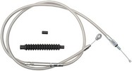 La Choppers Clutch Cable Stainless Braided For Original Equipment Hand