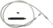 La Choppers Cable Clu Ss Stk 96-07Fl Clutch Cable Stainless Braided Fo