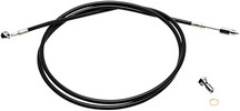 La Choppers Black Vinyl Cvo Clutch Cable For 12"-14" Apes / Stock Leng