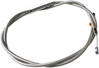 La Choppers Clutch Cable  For Stock Length Ape Hanger Stainless Braide