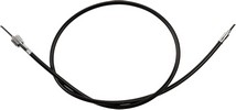 Drag Specialties Speedo Cable Black Vinyl 38.5" Cable Speedo Vinyl 38.