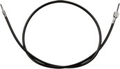 Drag Specialties Speedo Cable Black Vinyl 44.5" Cable Speedo Vinyl 44.
