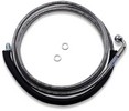 Drag Specialties Clucth Line Stainless Steel + 8" Hydraulic Line Cltch