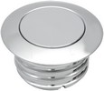Drag Specialties Pop-Up Gas Cap Vented Chrome Cap Pop-Up Chr Vnt 96-22