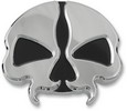 Drag Specialties Gas Caps Split Skull Chrome Cap Gas Sp Skl Chr Vnt
