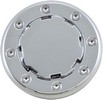 Kuryakyn Cap Gas Vented Flush Chr Cap Gas Flush Mount - For Scre