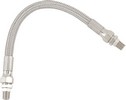 Drag Specialties Oil Line Stainless Steel 9" 9Ss Oil Line W/Fittings