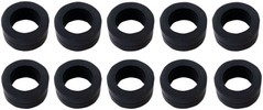 Drag Specialties Seals For Oil Filter Line Kit Seal Oil Line 10Pk