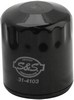 S&S Oil Filters Black Filter Oil W/Or Blk 99-19