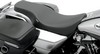 Drag Specialties Seat Spoon Style Front | Rear Smooth Vinyl Black Seat