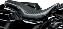 Le Pera Seat Cobra Full-Length Pleated Black Seat Cobra Pltd Fl 08-19