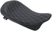 Drag Specialties Seats Seat Solo Dd Slvr Low 08- Seat Low Solo - Doubl
