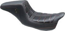 Mustang Seat Sqrbck T&R Blk W/Red Seat Sqrbck T R Blk W/Red