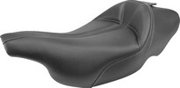 Saddlemen Dominator Solo Seat - Extended Reach - Stitched - Black W/ G