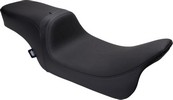 Drag Specialties Seat Predator 2Up W/Backrest Option Smooth Vinyl Flh