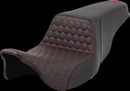Saddlemen Seat Step Up Hc Red Stitch Seat Step Up Flt 08-Up - Hc -
