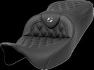 Saddlemen Roadsofa? Seat - Lattice Stitch - Gray Stitch Seat Roadsof