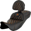 Saddlemen Seat Roadsofa Ls Ext Rch Orange Stitch Seat Roadsofa Ls Ext