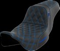 Saddlemen Pro Series Sdc Performance Seat - Without Backrest - Blue St