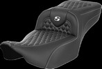 Saddlemen Roadsofa? Seat - Without Backrest - White Stitch - Extende