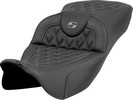 Saddlemen Roadsofa? Seat - Lattice Stitch - Gray Stitch - Extended R