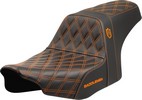 Saddlemen Seat Sdc Performance Grip Orange Stitch Seat Sdc Performance