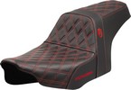 Saddlemen Seat Sdc Performance Grip Red Stitch Seat Sdc Performance Gr