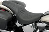 Drag Specialties Seat Predator Rear Full Length Vinyl Black Seat Preda