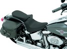 Drag Specialties Seats Pillion Pad Solo Rear Wide Vinyl Black Pillion