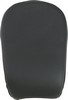 Drag Specialties Pillion Pad Wide Rear Smooth Leather Black Pillion Wd