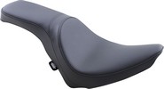 Drag Specialties Seat Predator 2-Up Standard Rear Smooth Vinyl Black S