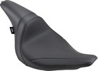 Drag Specialties Seats Seats Predator Solo Smooth Vinyl Black Seat Pre