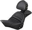 Saddlemen Seat Explorer Studded Special W/Backrest Black Seat Explrer