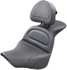Saddlemen Seat Explorer W/Backrest Black Seat Explorer W/Br