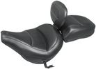 Mustang Seat Solo Standard Touring Vintage Smooth With Driver Backrest