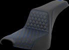 Saddlemen Seat Step Up Hc Blue Stitch Seat Step Up Fxbb/Fxst 18-Up -