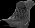 Saddlemen Seat Sdc Perf Gripper W/Br Grey Stitch Seat Pro Serie Sdc Fl