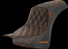 Saddlemen Seat Sdc Perf Gripper Orange Stitch Seat Pro Serie Sdc Fxbb/