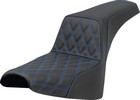 Saddlemen Seat Step Up Ls Blue Stitch Seat Step Up Fxbb/Fxst 18-Up -