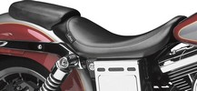 Le Pera Pillion Pad Silhouette/Bare Bones Rear Smooth Seat Bbone Pilli