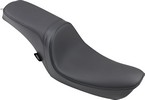 Drag Specialties Seats Seat Predator Rear 2-Up Vinyl Black Seat Pred2U