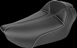 Saddlemen Solo Seat Dominator Front Vinyl|Saddlegel?|Gel Channel?
