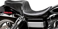 Le Pera Seat Cherokee 2-Up Diamond Stitch Black Seat Cher Dmd 96-03Fxd