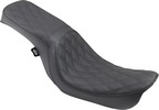 Drag Specialties Seat Predator 2-Up Double Diamond Stitched Seat Preda