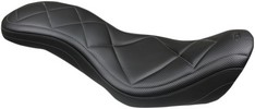 Mustang Seat Super Tripper? 2-Up Carbon-Fiber Style Diamond Stitch Sea