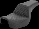 Saddlemen Step-Up Seat - Driver Seat Step Up Fxd 07-17 - Honey